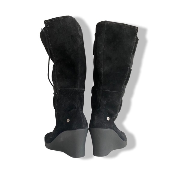 NWOT UGG Wedge Suede Boots - Picture 4 of 8